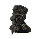 Veronese Design Steampunk Veba Doktor Antik Bronz Kaplama Biblo Kutusu