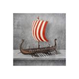 Veronese Design Yelkenli Viking Gemisi Figürü 33cm