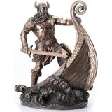 Veronese Kılıçlı Viking Savaşçı Figürü 24CM