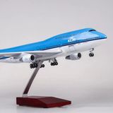 Veronese Klm Royal Dutch Boeing 747 Yolcu Uçağı Koleksiyon Uçak 47CM