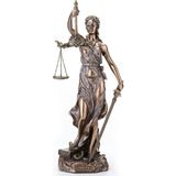 Veronese Koleksiyon Lady Justice Adalet Heykeli Themis Figürü 30CM