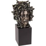 Veronese Medusa Figürü Kaideli Büst 21cm