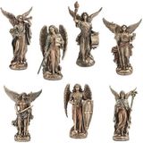 Veronese Minyatür Kanatlı Melek Figürleri 7li Set 10cm