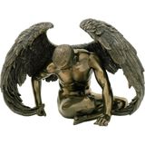 Veronese Nude Body Collection Bronz Renk Melek Kanatlı Erkek Figür 19CM