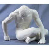 Veronese Nude Body Collection Mat Porselen Erkek Figür 20CM