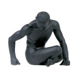 Veronese Nude Body Mat Siyah Kaslı Erkek Figürü 13CM