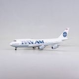 Veronese Pan Am Boeing 747 Yolcu Uçağı Koleksiyon Uçak 47CM