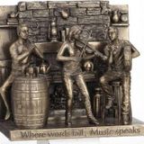 Veronese Serisi- Cazcılar-müzik Bar Pano-17.5*9.5*15.5 Cm.