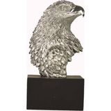 Veronese Serisi- Standlı Kartal Başı Gri-18*9*9 Cm.