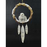 Veronese Wild Collection Beyaz Baykuş ve Yavrusu 24CM