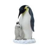 Veronese Yavru ve Anne Penguen Figürü 23cm