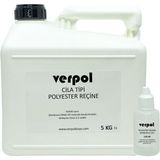 Verpol Cila Tipi Polyester Reçine - 5 kg - Şeffaf