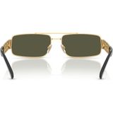 Versace 0VE 2257 100230 60 Unisex Güneş Gözlüğü - Altın