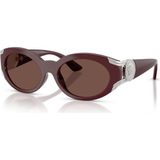 Versace 0VE 4503U 55348D 55 Kadın Güneş Gözlüğü - Kırmızı