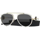 Versace 0VE2232 147187 61 Unisex Güneş Gözlüğü - Beyaz