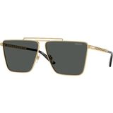 Versace 0VE2266 100287 64 Erkek Güneş Gözlüğü - Altın