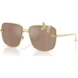 Versace 0VE2282 K0030W 59 Kadın Güneş Gözlüğü - Altın