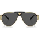 Versace 0VE252 100287 63 Siyah Unisex Güneş Gözlüğü
