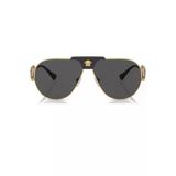 Versace 0VE252 100287 63 Unisex Güneş Gözlüğü