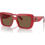 Versace 4384B 528073 54 Kadın Güneş Gözlüğü - Kırmızı