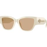 Versace 4509U 5541/8 55 Kadın Güneş Gözlüğü - Kahverengi