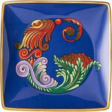 Versace Alphabet Porselen G Harfli Dekoratif Tabak 12 cm - Standart