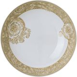 Versace Barocco Bej Porselen Çukur Tabak 22 cm - Standart