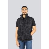Versace Erkek Logo Desenli Dik Yaka Normal Kalıp Kış Tüyü Dolgulu Siyah Mont 79GAUD22CQ21D-899 - 52