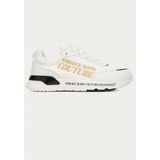 Versace Erkek Nefes Alabilen Astarlı Rahat Tabanlı Logo Desenli Beyaz Sneaker 80YA3SA5 ZSE13-003