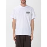 Versace Erkek Normal Kalıp Yuvarlak Yakalı Logo Desenli Kısa Kollu Beyaz T-Shirt 79GAHP10CJ01P-003 - XL