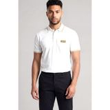 Versace Erkek Regular Fit Pamuklu Kolarında Şerit Desenli Kısa Kollu Beyaz T-Shirt 80GAGT05 CJ01T-G03 - XL