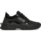 Versace Erkek Yuvarlak Hafif Sert Burun Yumuşak Kalın Taban Siyah Sneaker 79YA3SIBZSC91-899