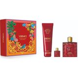 Versace Eros Flame 100 ml EDP Parfüm Seti Uzun Süre Kalıcı Koku ile Günlük Kullanıma Uygun