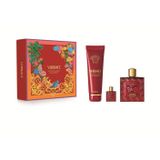 Versace Eros Flame Edp 100 Ml + Shower Gel 100 Ml + Edp 5 Ml