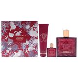 Versace Eros Flame Edp 100 Ml + Shower Gel 150 Ml + Edp 5 Ml Parfüm