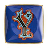 Versace Holiday Alphabet 12 cm Kare Tabak Y Harfi 11940-403705-15253 - Standart - Beyaz
