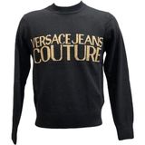 Versace Jeans Couture 79GAFM01 Erkek Kazak - Siyah - XL