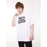 Versace Jeans Couture Bisiklet Yaka Beyaz Erkek T-Shirt 75GAHG02CJ01G003 - M