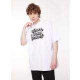 Versace Jeans Couture Bisiklet Yaka Beyaz Erkek T-Shirt 75GAHG02CJ01G003