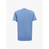 Versace Jeans Couture Bisiklet Yaka Mavi Erkek T-Shirt 75GAHT09CJ00T265