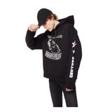 VERSACE JEANS COUTURE Bisiklet Yaka Sweatshirt, M, 5003115433, Siyah, erkek