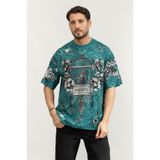 VERSACE JEANS COUTURE Bisiklet Yaka T-Shirt Çok Renkli, M, 79GAH6XCJS506, Çok Renkli, Erkek