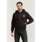 Versace Jeans Couture Erkek Fermuarlı Sweatshirt,Siyah L,8052019879438