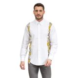 VERSACE JEANS COUTURE Erkek Gömlek, Beyaz, Beden 50
