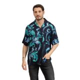 VERSACE JEANS COUTURE Erkek Gömlek, Lacivert, Beden 52