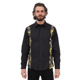 VERSACE JEANS COUTURE Erkek Gömlek, Siyah, Beden 50