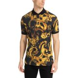 VERSACE JEANS COUTURE Erkek Polo Tişört Black - Çok Renkli, Siyah - Çok Renkli, S