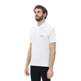Versace Jeans Couture Erkek Polo Yaka T-Shirt, Beyaz, L Beden