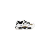 Versace Jeans Couture Erkek Sneaker, Beyaz/Gold, 43 Beden