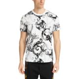 VERSACE JEANS COUTURE Erkek T-Shirt White - Black, beyaz - siyah, M